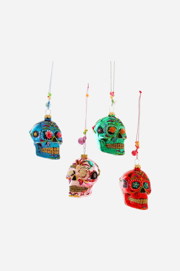 Dia De Los Muertos Skull Ornament