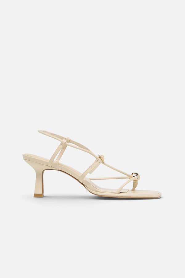 Dolce Vita Mylee Heel in Creme Leather