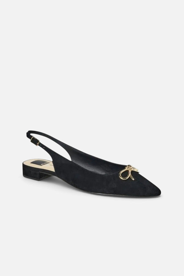 Dolce Vita Obella Flats in Onyx Suede