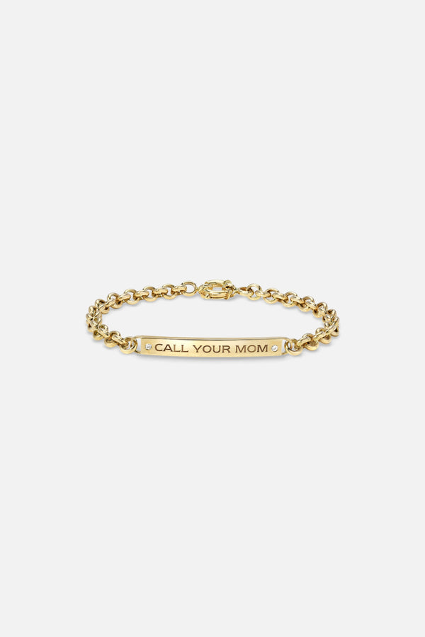 Dru Fine Jewelry Call Your Mom ID Bracelet