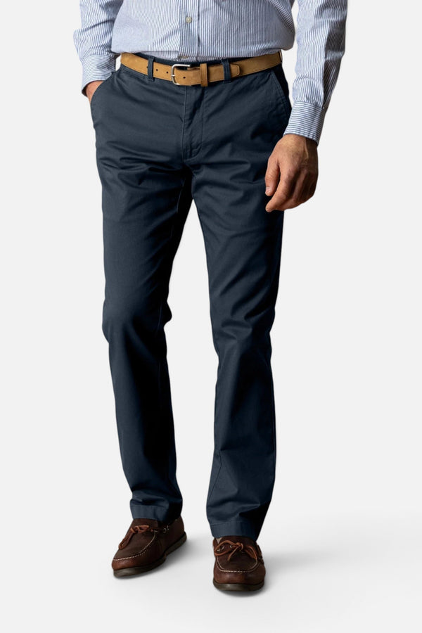 Duck Head Classic Fit Gold School Chino in Navy