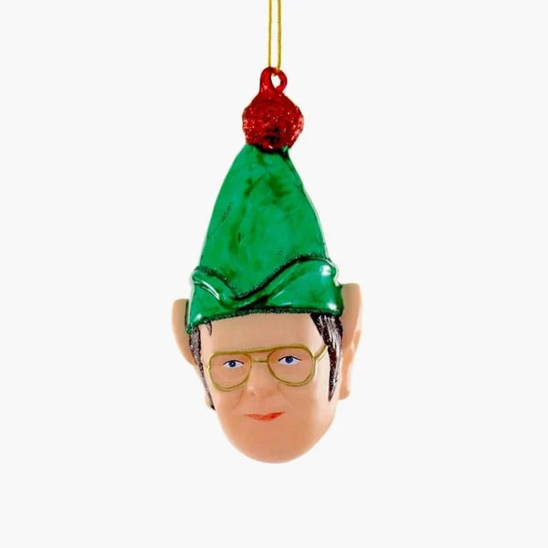 Dwight Christmas Elf Ornament
