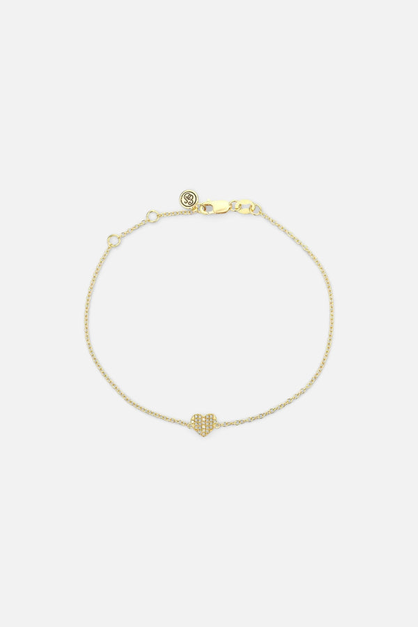 Ella Stein All Heart Chain Bracelet in Gold