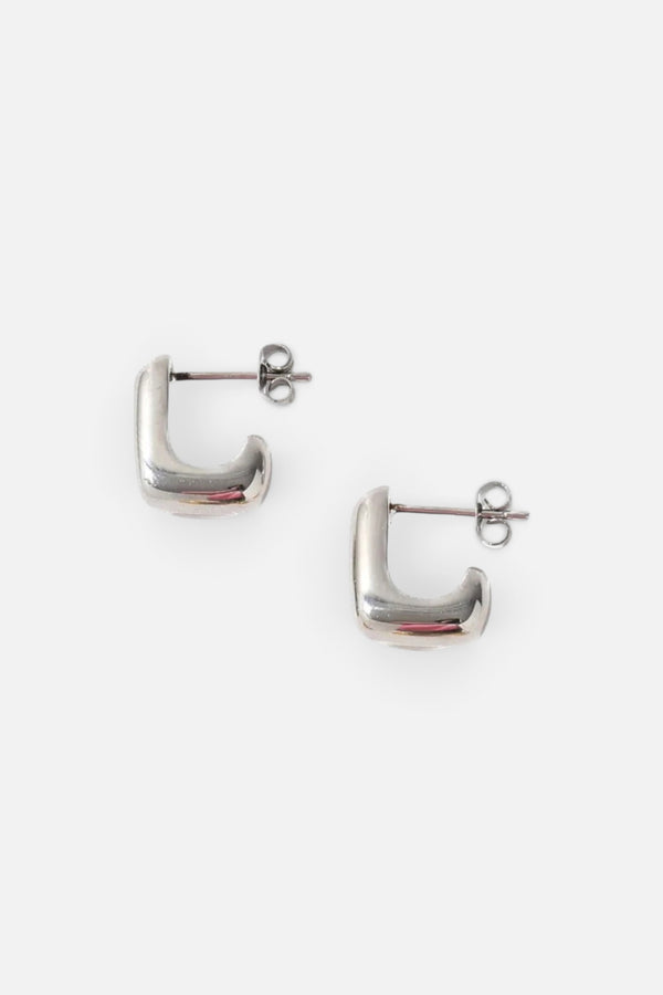 Farrah B Finesse Hoop Earrings in Sterling Silver