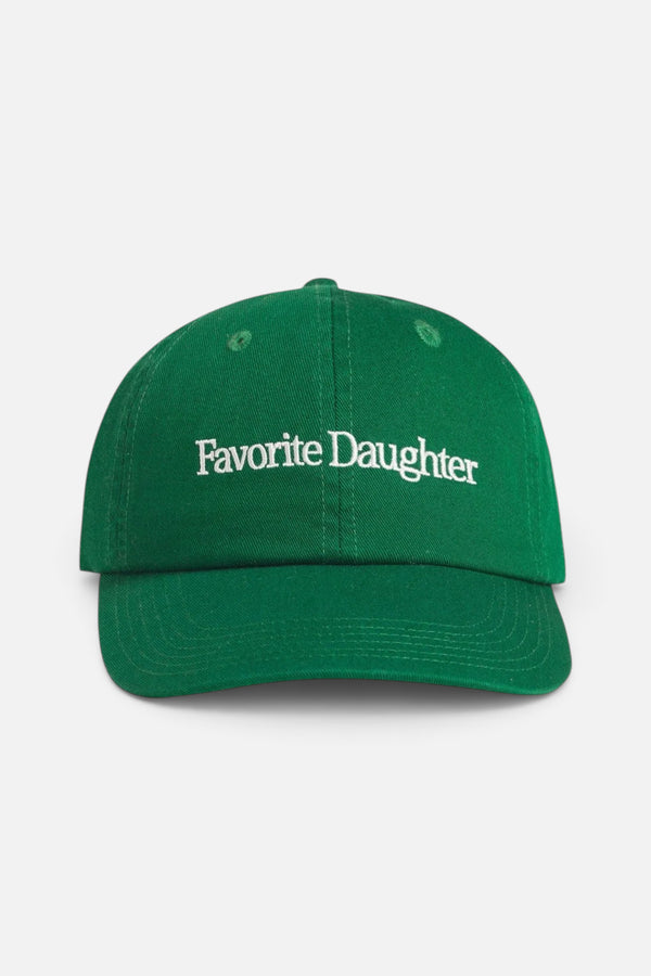 Favorite Daughter Classic Logo Baseball Hat in Green