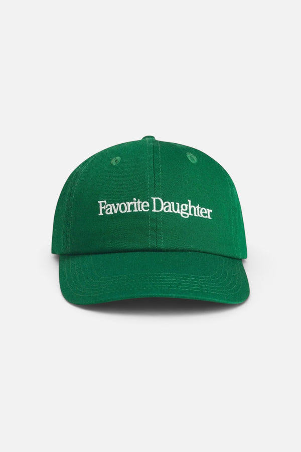 Favorite Daughter Classic Logo Baseball Hat in Green