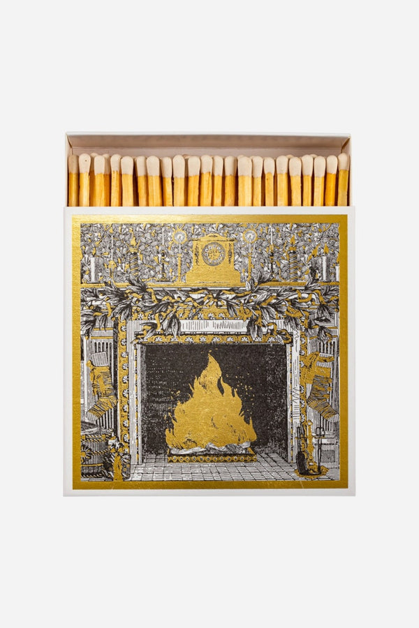 Fireside Square Christmas Safety Matches
