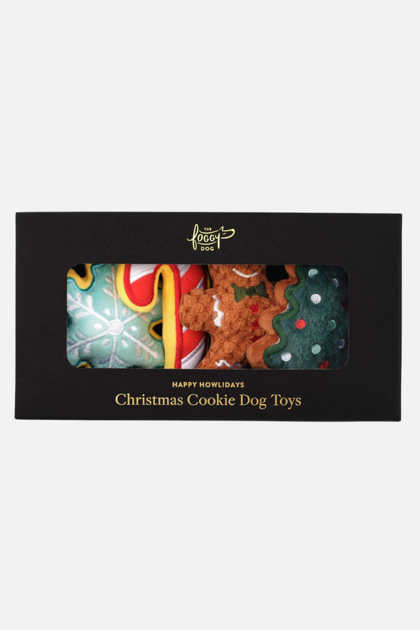 Foggy Dog Christmas Cookie Dog Toys