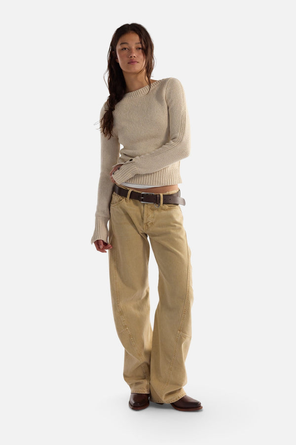 Free People Mila Pullover in Sugar Swizzle