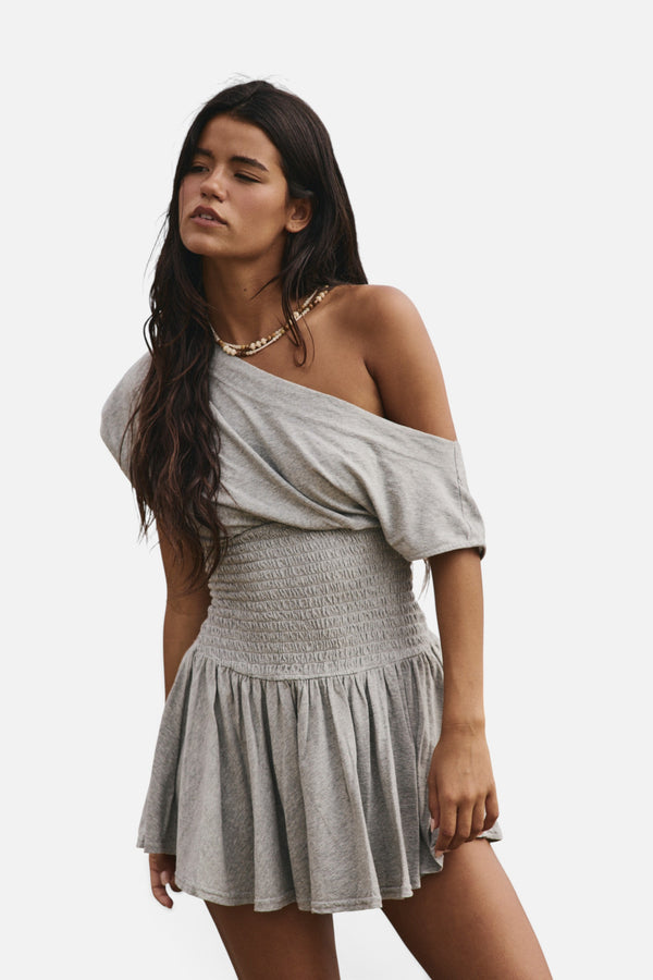 Free People Scorching Hot Mini Dress in Starlight