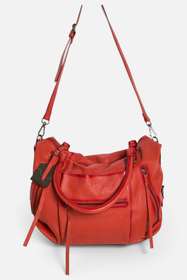 Free People We The Free Emerson Tote in Rusty Red