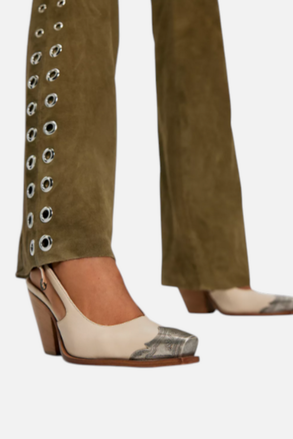 Free People Women's Brayden Slingback Heel in Bone