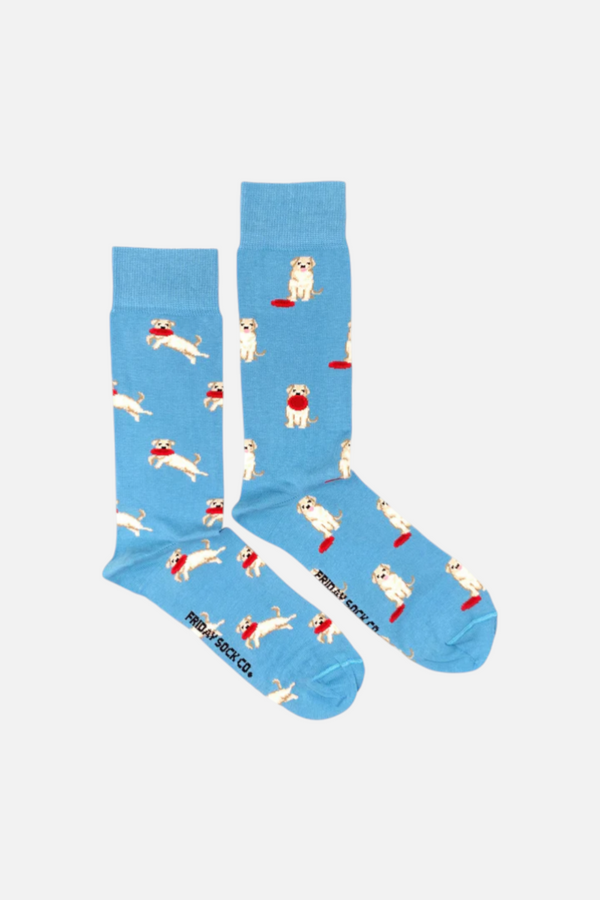 Friday Sock Co Dog & Frisbee Socks