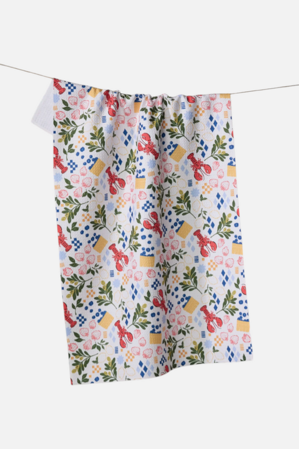 Geometry Capri Tea Towel