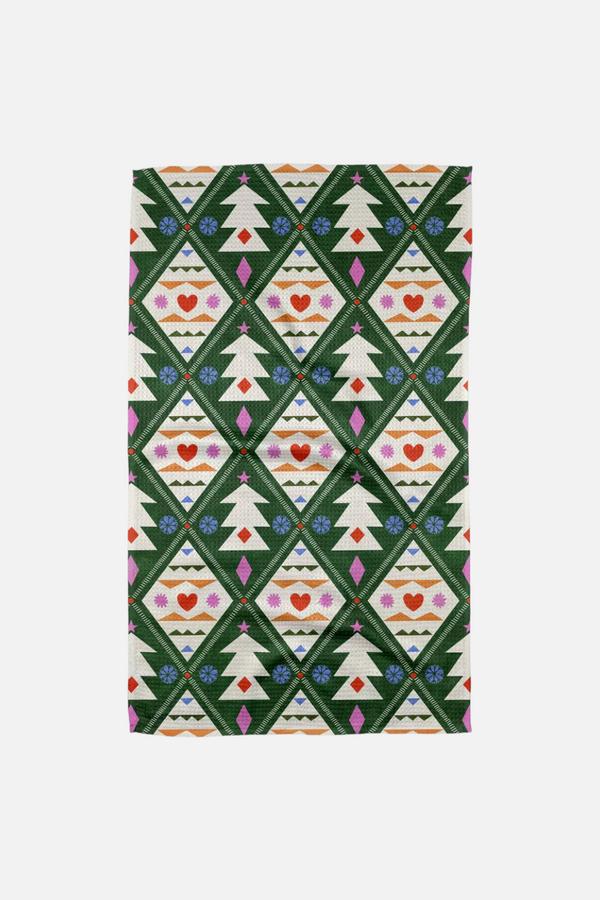 Geometry Towels Nordic Christmas