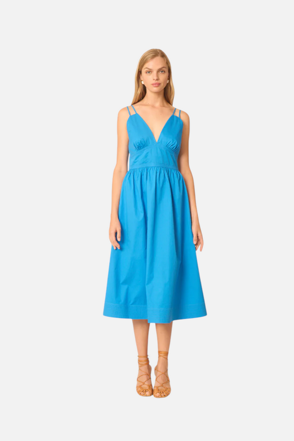 Gilner Farrar Floria Dress in Peacock Blue