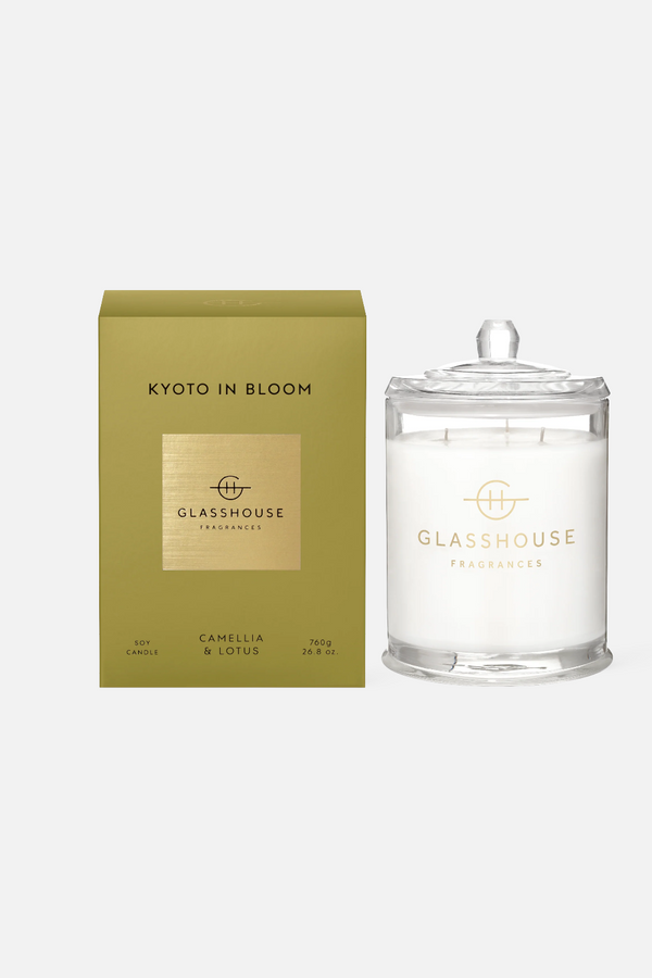 Glasshouse Kyoto In Bloom 26.8 Oz Candle