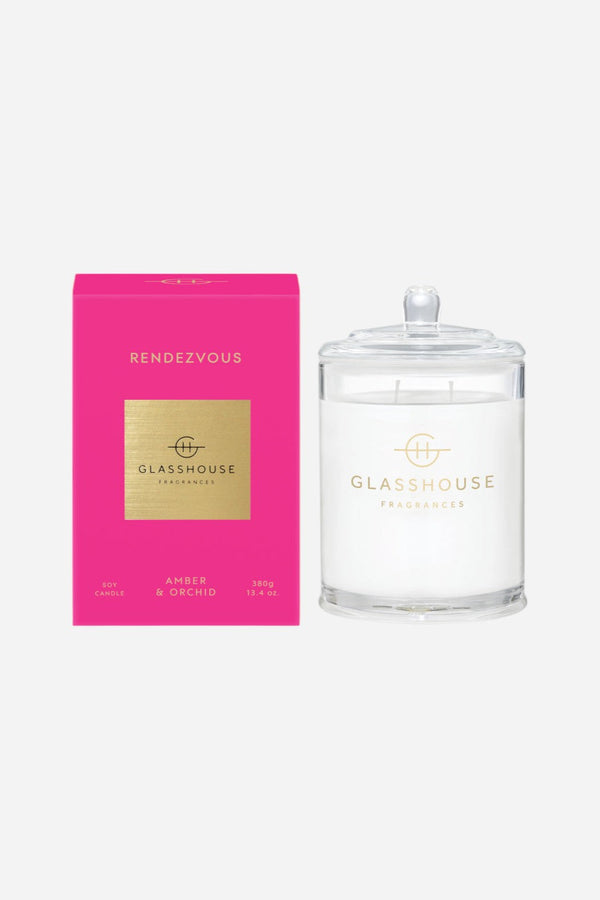 Glasshouse Rendezvous Triple Scented Candle - 13.4 Oz