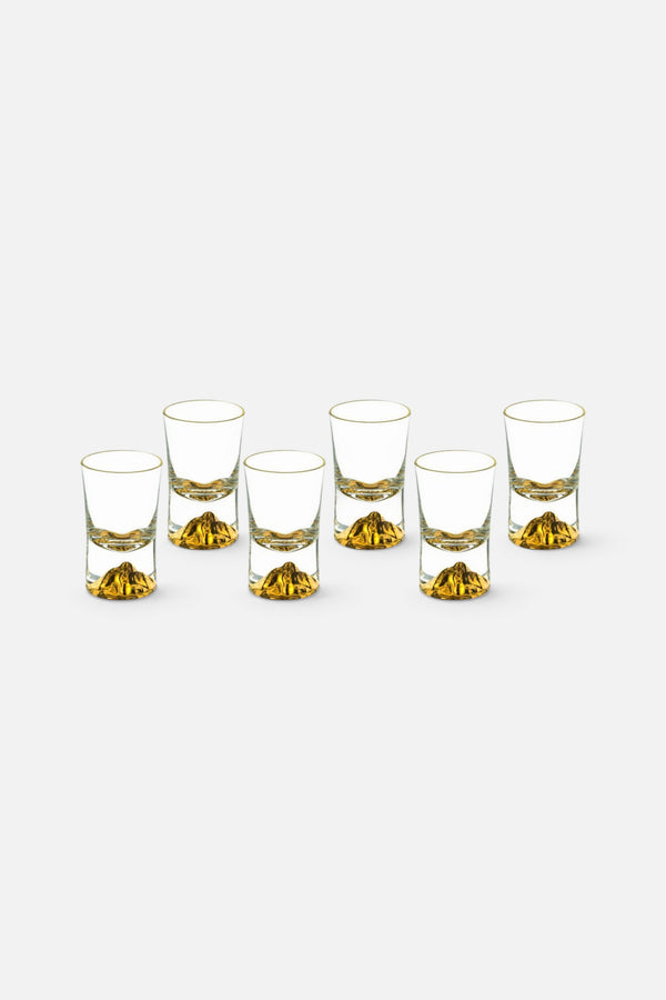 Godinger Novo Gold Shooters, 0.5 oz