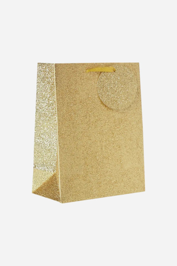 Gold Sparkle Gift Tote - Medium