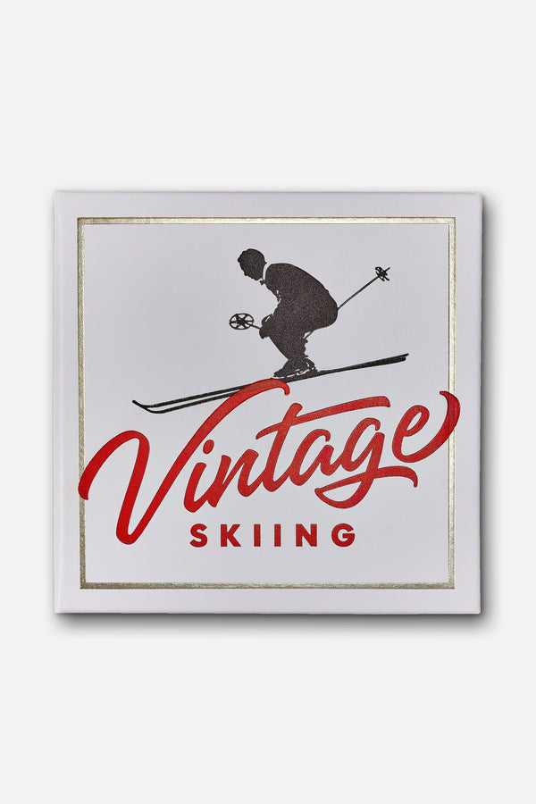 Graphic Image Vintage Skiing Leather Bound Edition