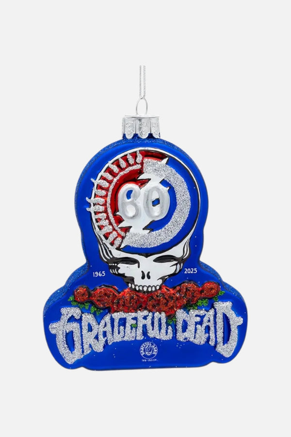 Grateful Dead 60th Anniversary Glass Ornament