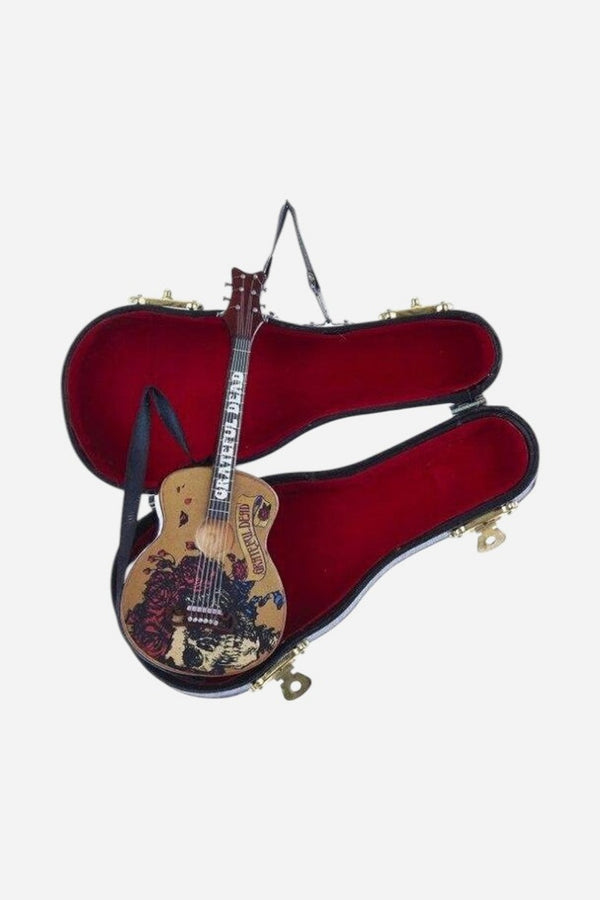 Grateful Dead Guitar with Black Case Ornament