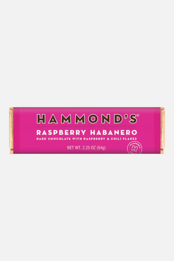 Hammond Candies Raspberry Habanero Bar