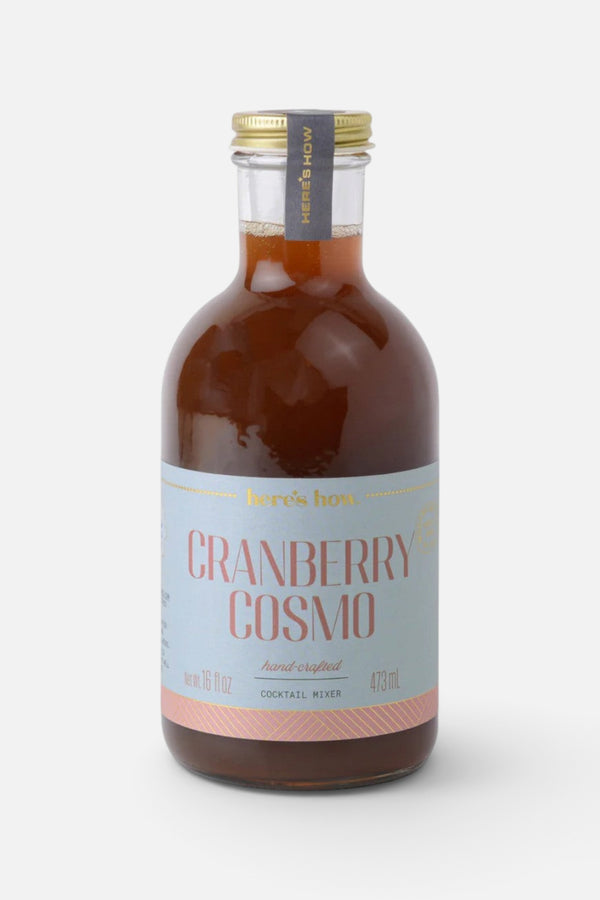Here's How Cranberry Cosmo Crafted Cocktail Mixer