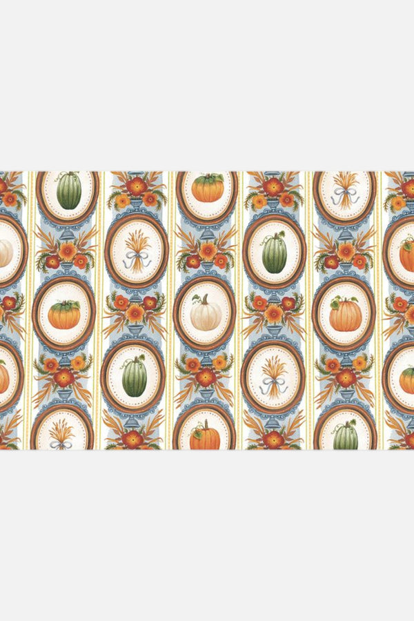 Hester & Cook Antique Pumpkin Frame Placemat