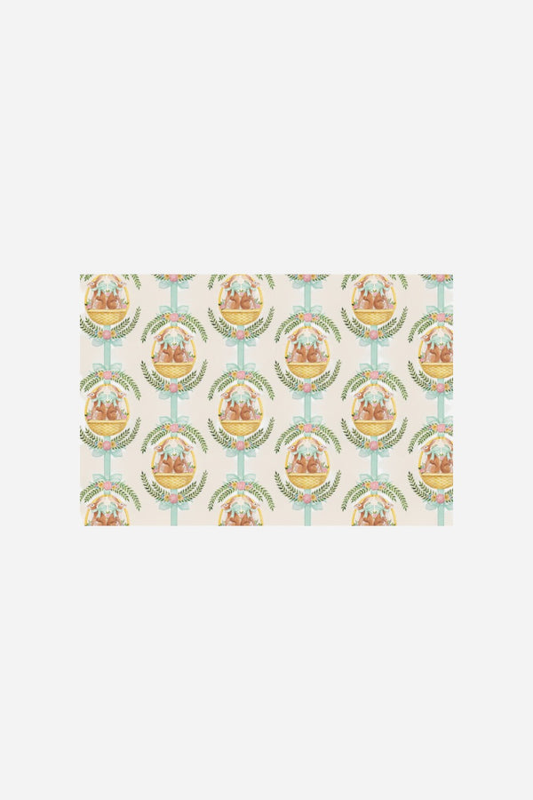 Hester & Cook Laurel Bunny Baskets Placemat