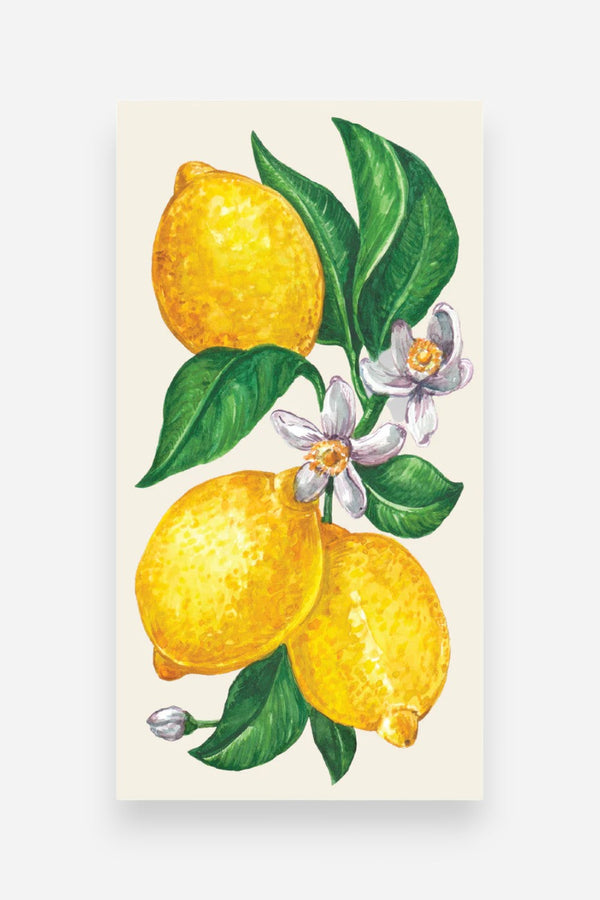 Hester & Cook Lemons Guest Napkins