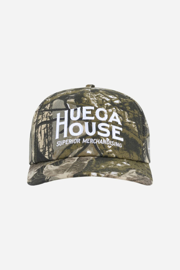 Huega House Woodland | Dark Camo Mid Profile Hat