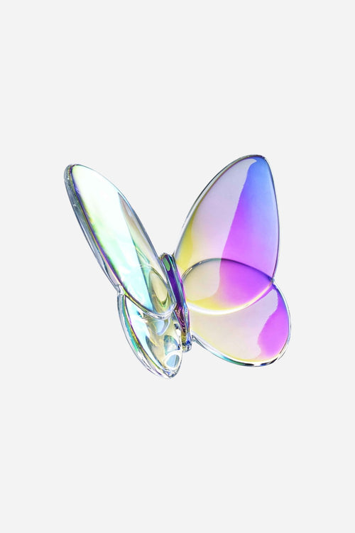 Baccarat Papillon Lucky Butterfly in Iridescent Clear