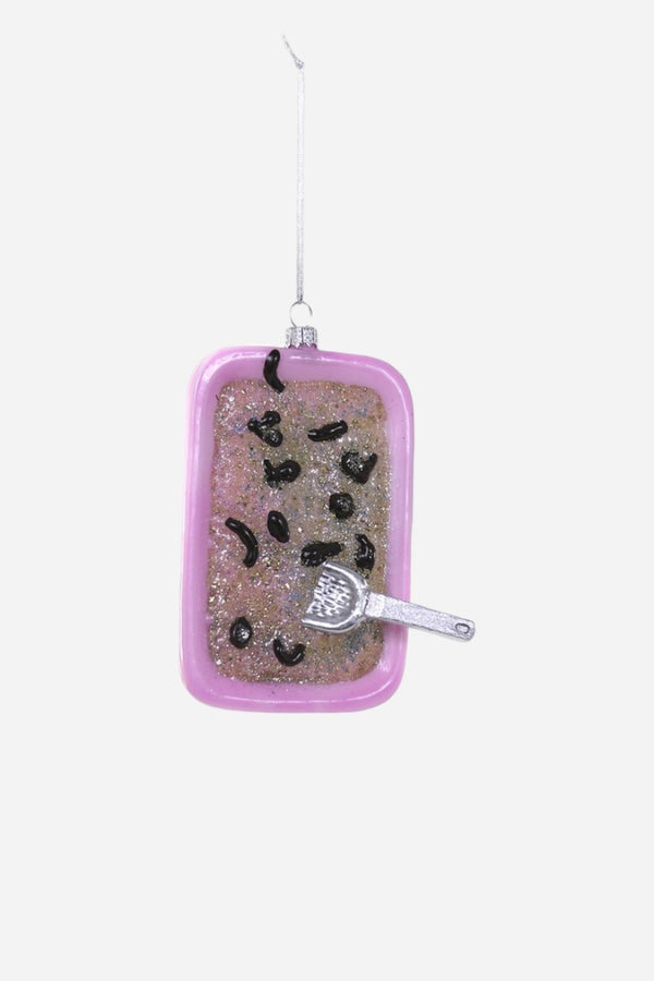 Pink Litter Box Ornament