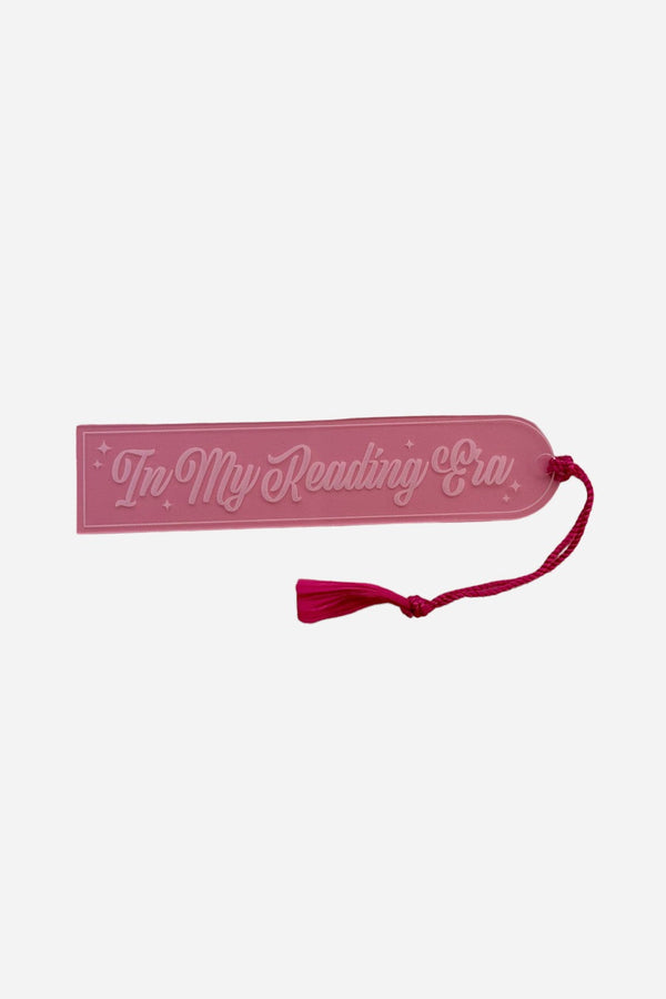 In My Reading Era Clear Acrylic Bookmark
