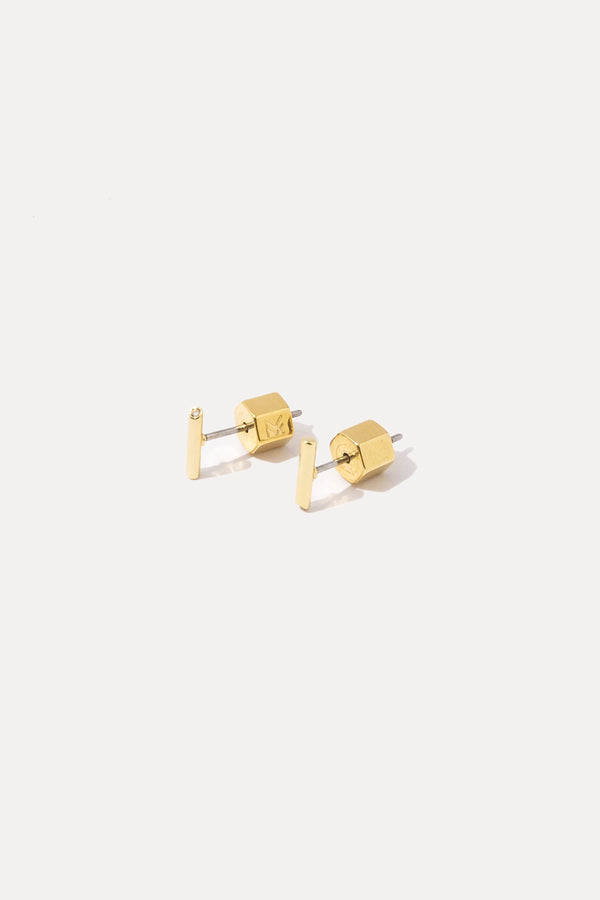 James Studs in Gold