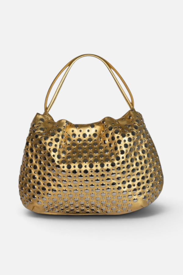 Jeffrey Campbell A-Brat in Gold Silver
