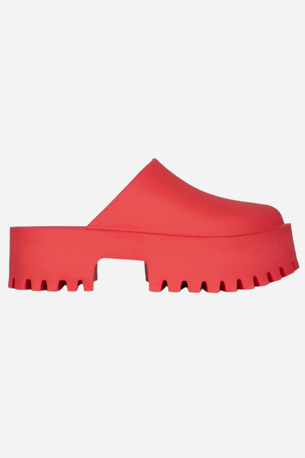 Jeffrey Campbell Clogge Platform- Red