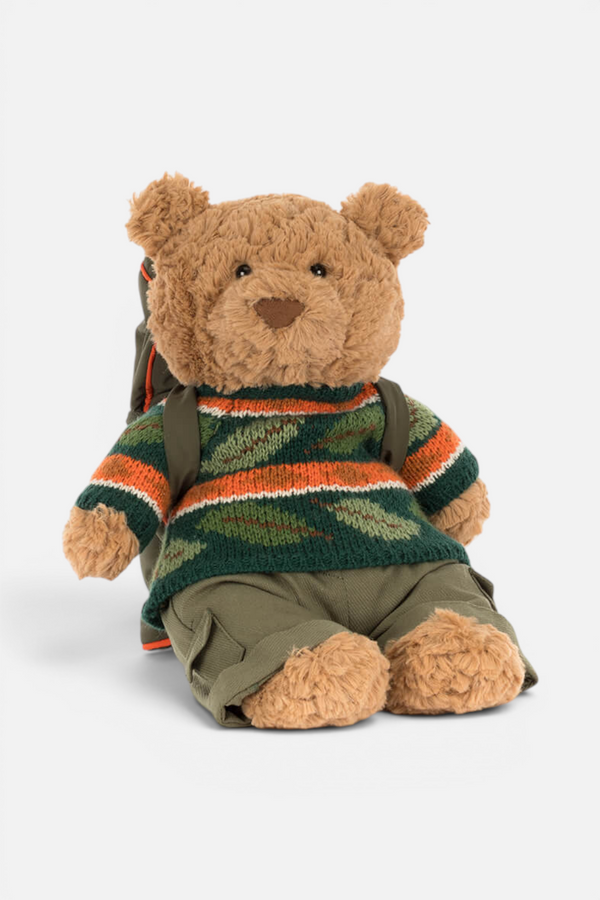 Jellycat Bartholomew Bear Hiking Plush Toy