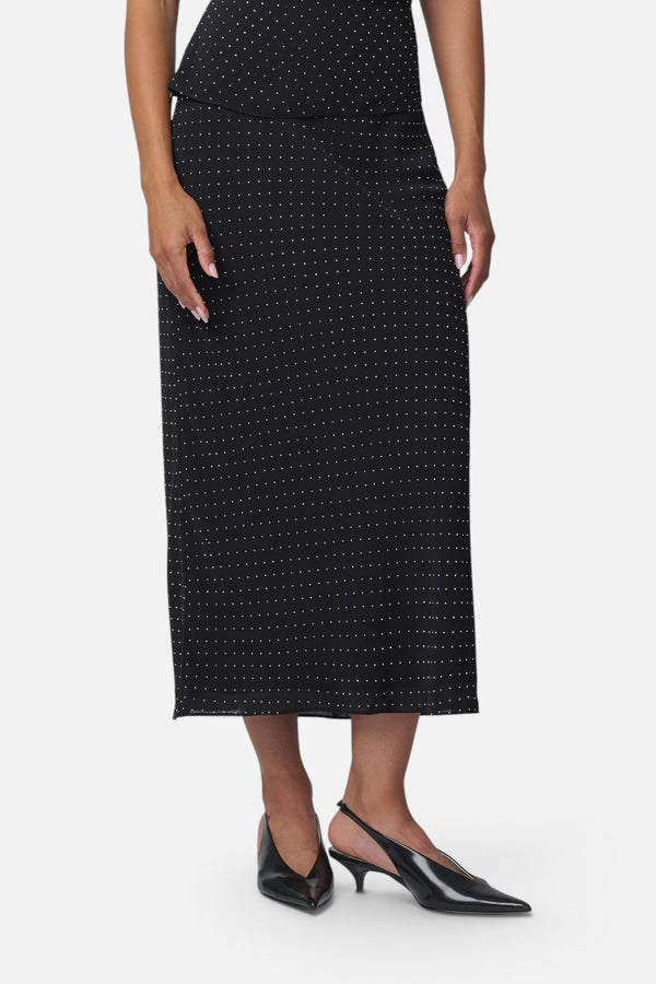 Joe's Jeans Women's Isla Midi Skirt in Black