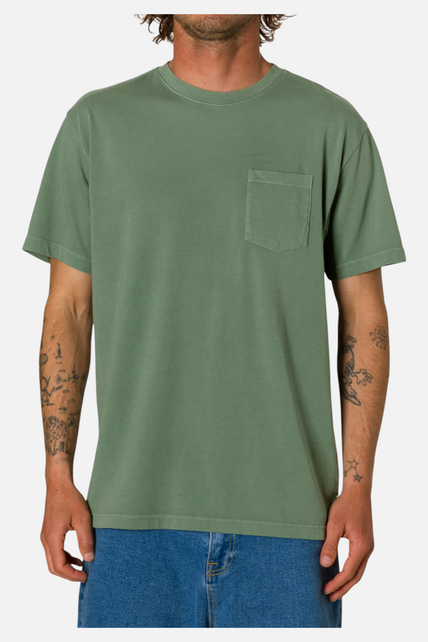 Katin Base Tee in Duck Green
