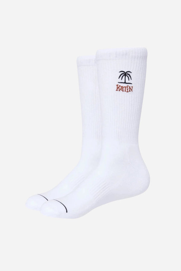 Katin K-Palm Sock in White