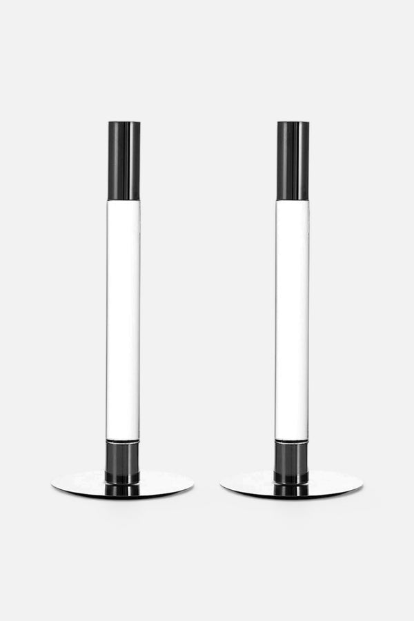 Kosta Boda Orrefors Lumiere Candlesticks