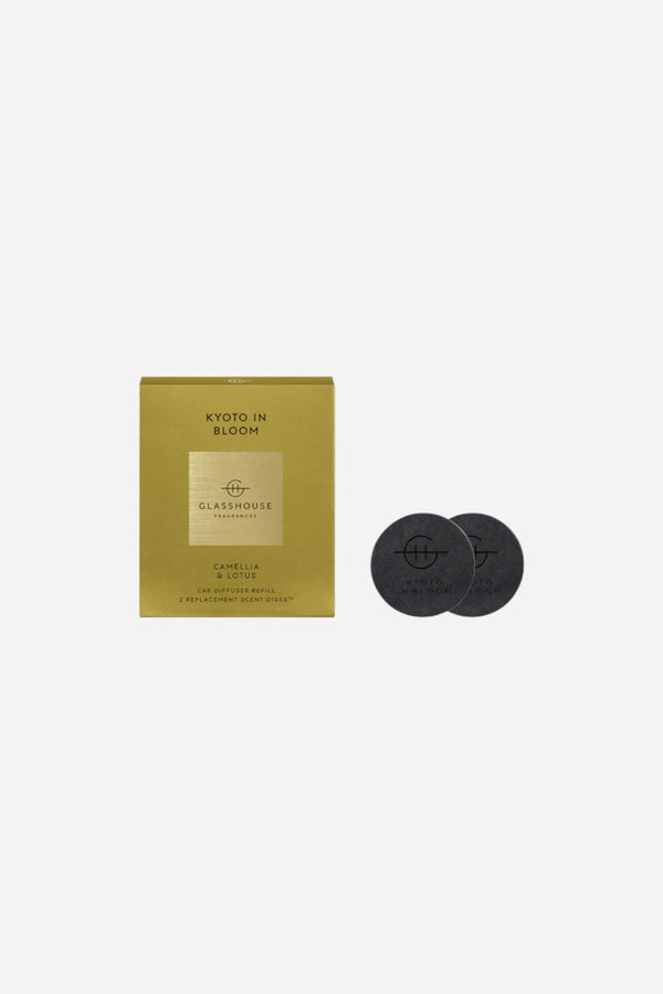Kyoto In Bloom Car Diffuser Refill (2 Replacement Scent Disks)