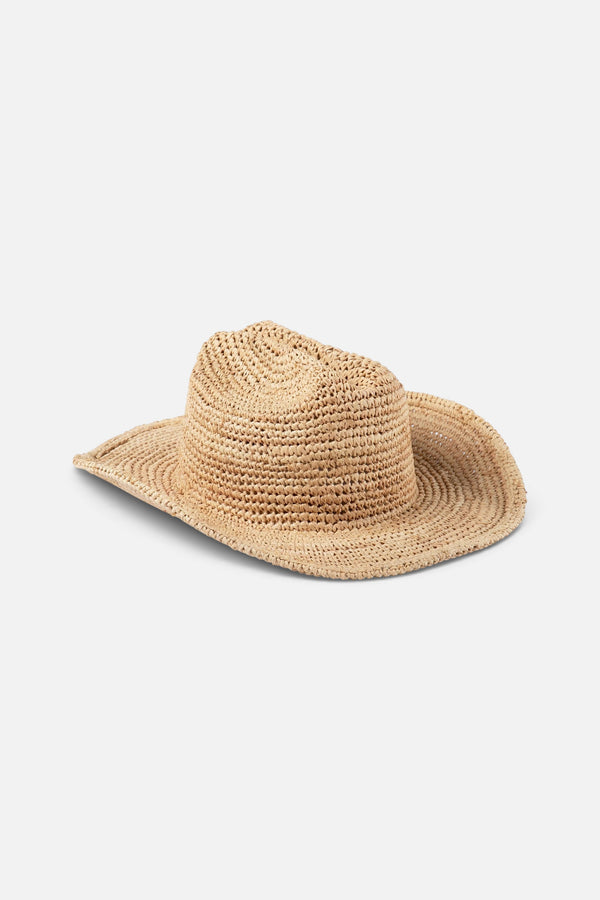 Lack of Color Raffia Cowboy in Natural