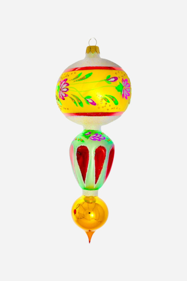 Lantern Light Ornament in Yellow