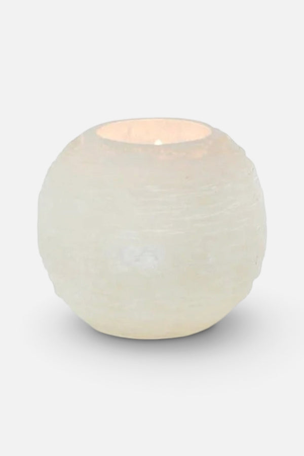 Large Glacier Candle Holder