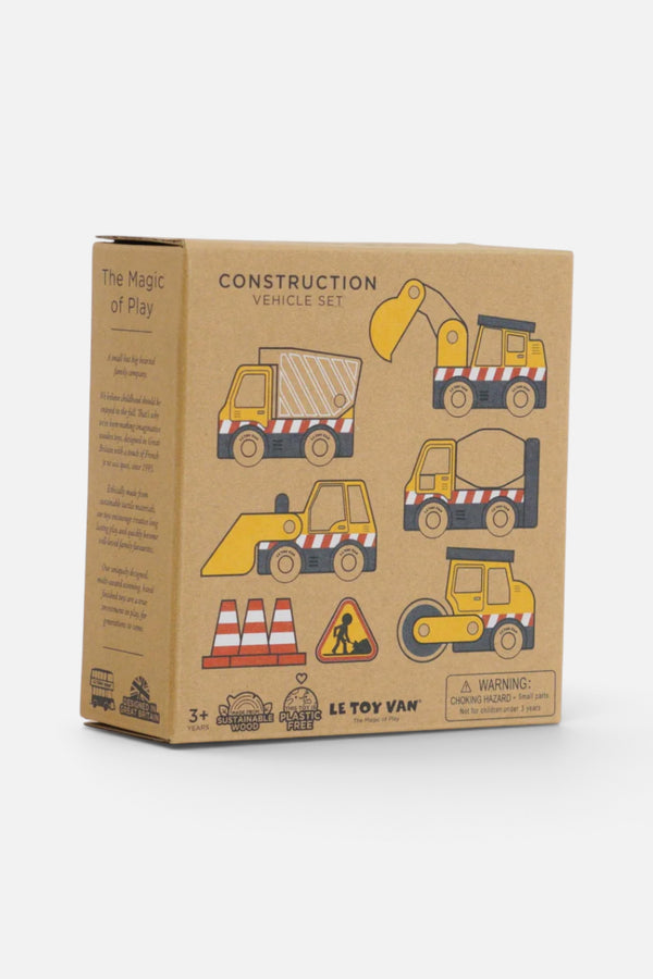Le Toy Van Construction Toy Vehicle Set