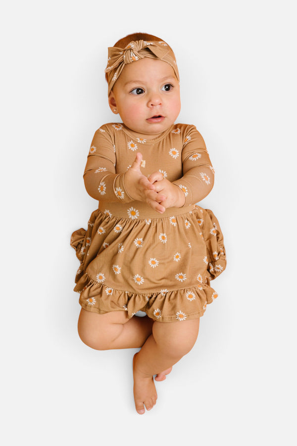 Little Daisy Bodysuit Bamboo Dress